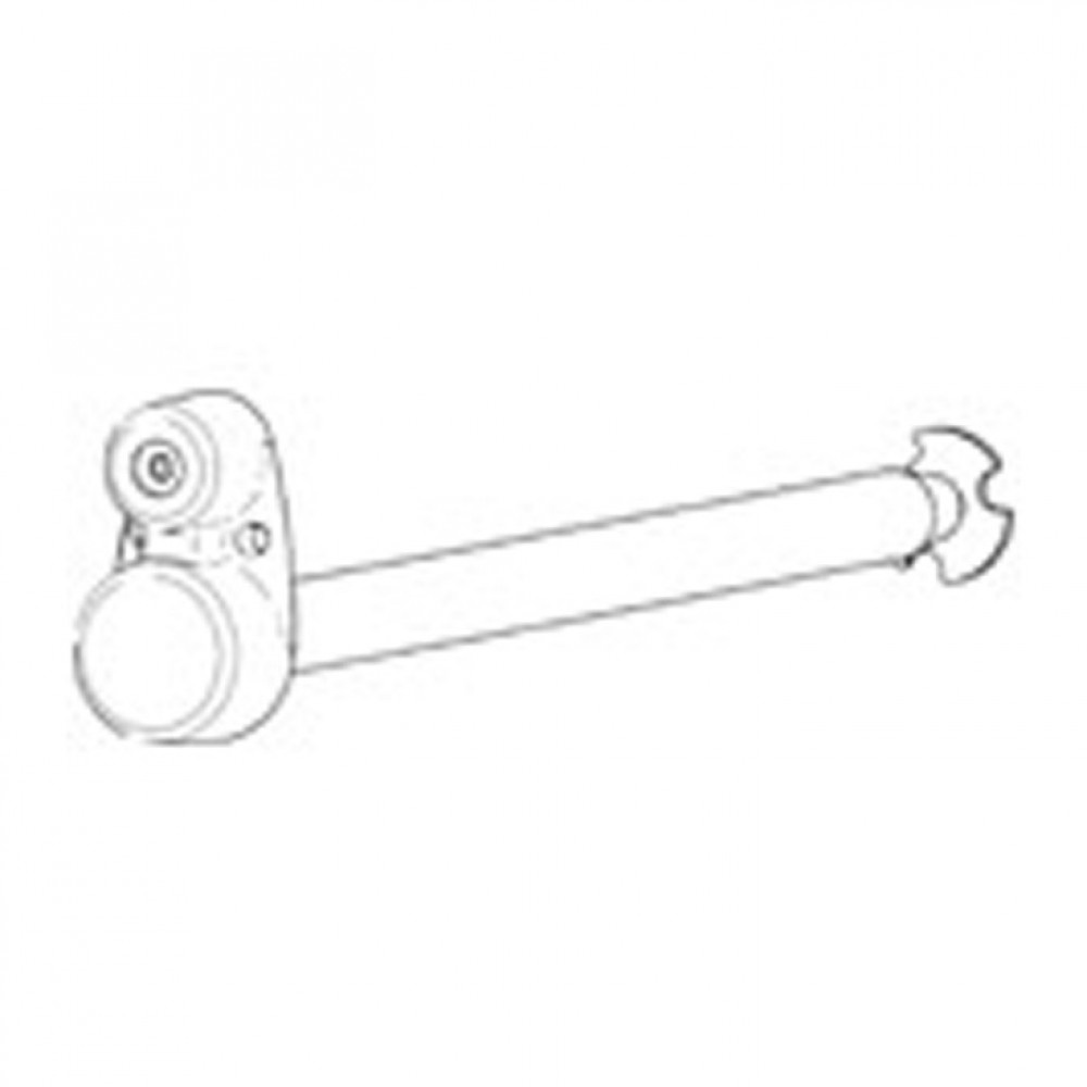 Thule Windscherm Roller Tube Met Eindkap Thule Windscherm Roller Tube Met Eindkap