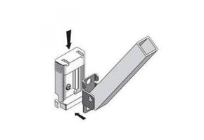 Thule Windscherm Wandsteun Voet Staander 2 stuks