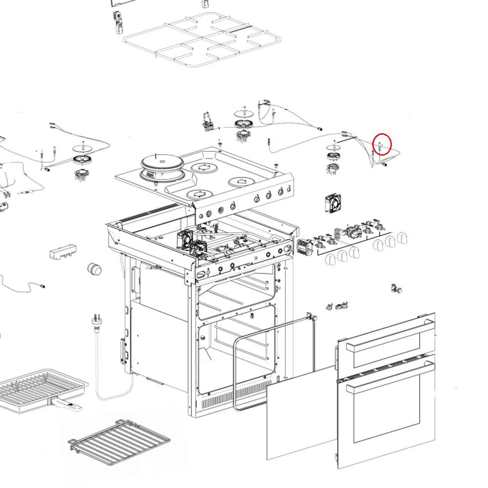Thetford Hob Electrodes K1520 type C