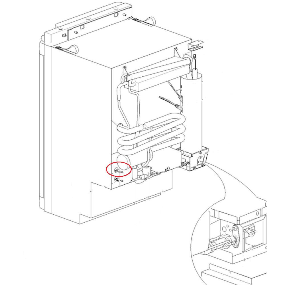 Thetford N3080 Koelkast Connector Kabel Thetford N3080 Koelkast Connector Kabel