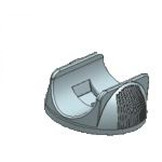 HTD Getande Klem 4st. HTD Getande Klem 4st.