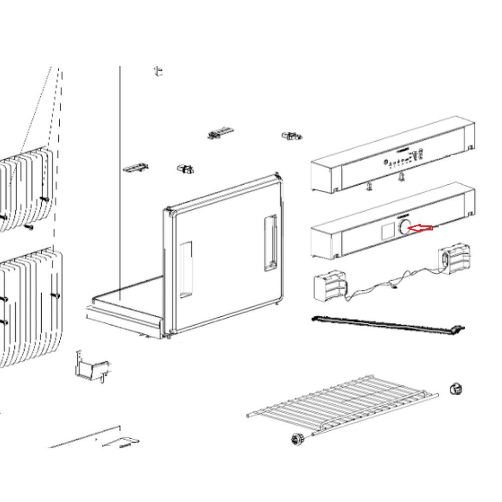 Dometic RM10.5 Draaiknop