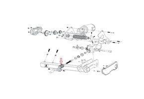 Enduro Beschermrubber Spindel EM203/EM303