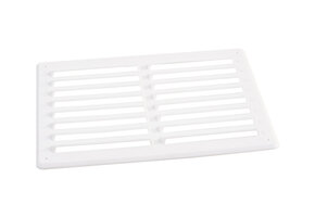 Ventilatierooster Wit opbouw 24.5x17cm