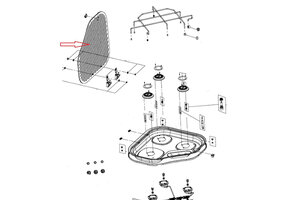 Dometic Glasplaat 3-pits kookplaat