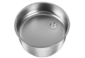 Navy Load Spoelbak Rond RVS Ø36–Ø38,5 H12