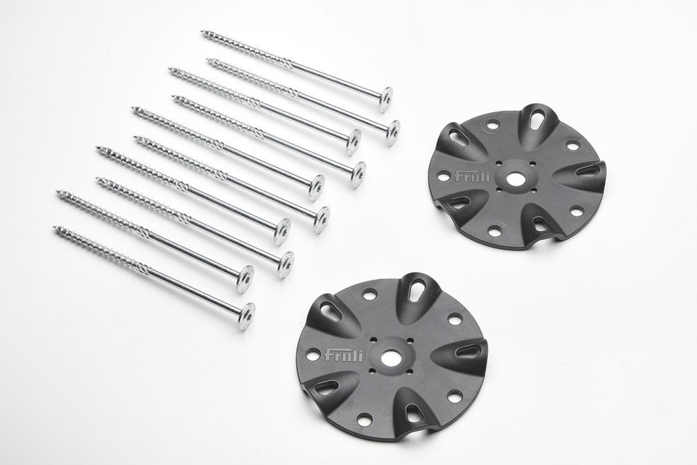 Froli Ankerplaten Set 140mm Froli Ankerplaten Set 140mm