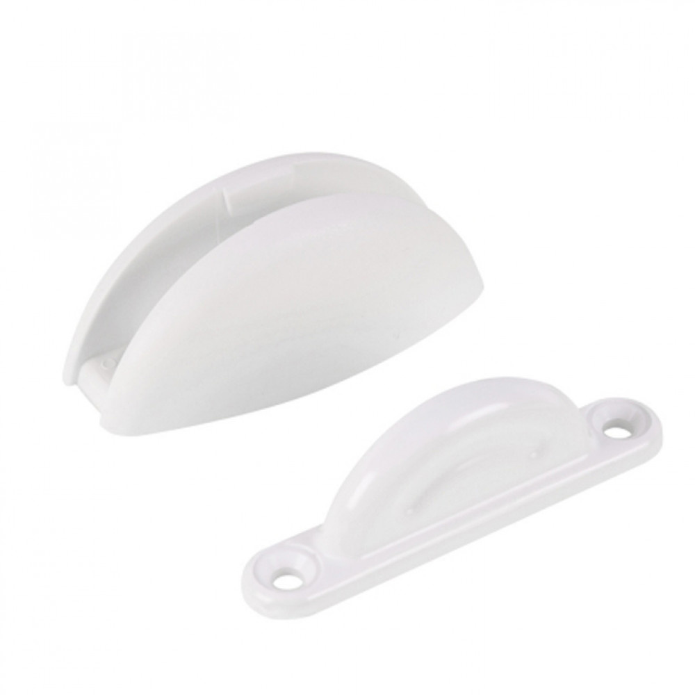 Deurvanger Plopp 2-delig Crèmewit Deurvanger Plopp 2-delig Crèmewit