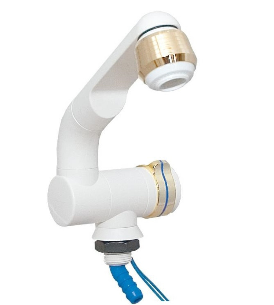 Barwig Waterkraan Compact Goud/Wit Barwig Waterkraan Compact Goud/Wit