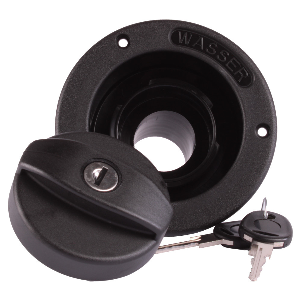 Watervulopening 40mm met Slot Zwart Watervulopening 40mm met Slot Zwart