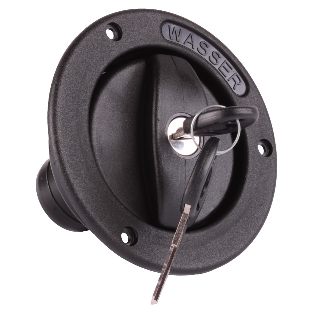 Watervulopening 40mm met Slot Zwart Watervulopening 40mm met Slot Zwart