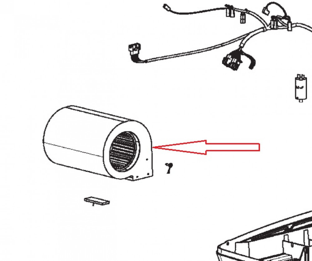 Dometic B1500/B1600 ventilatorwiel