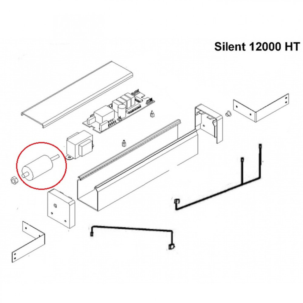 Telair Silent 7300H/12000HT electronic controller card Telair Silent 7300H/12000HT electronic controller card