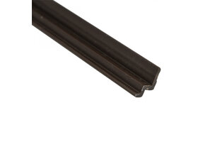 Tafelbladrail Kunststof Bruin 50cm