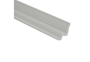 Tafelbladrail Kunststof Grijs 60cm