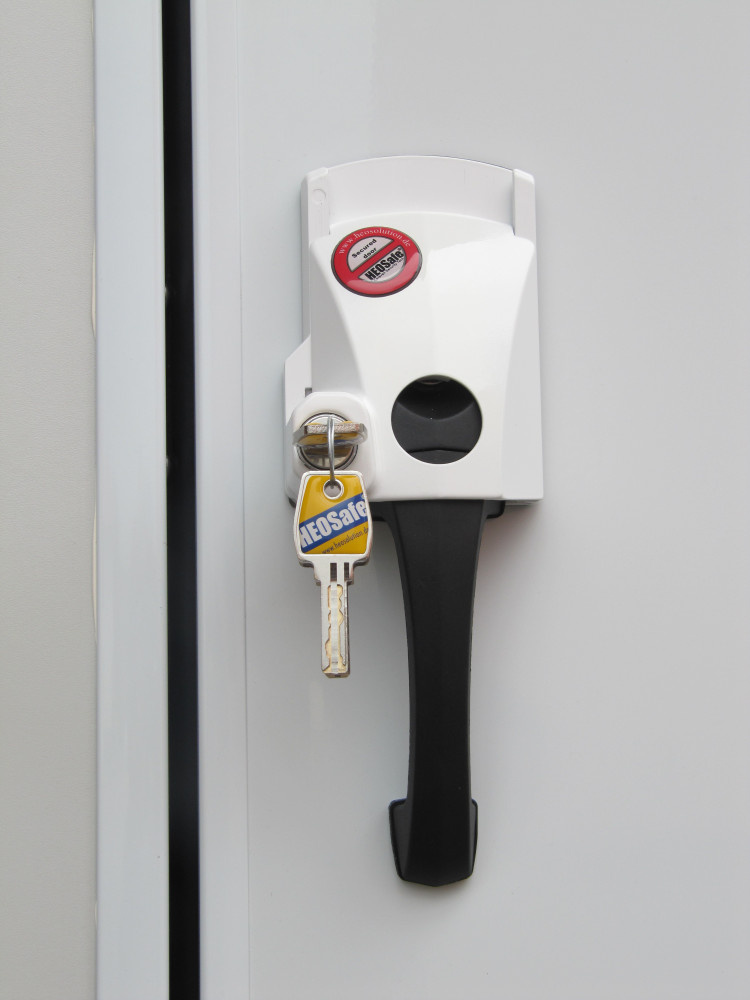 HEOSafe Buitenslot voor Deurkruk Hartal-Arch HEOSafe Buitenslot voor Deurkruk Hartal-Arch