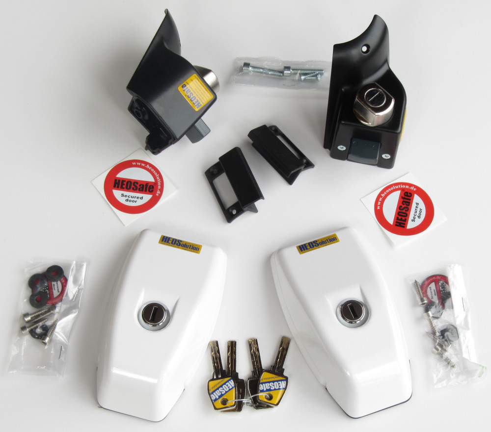 HEOSafe VAN Security Pakket Ducato 250/290 Zwart Wit HEOSafe VAN Security Pakket Ducato 250/290 Zwart Wit