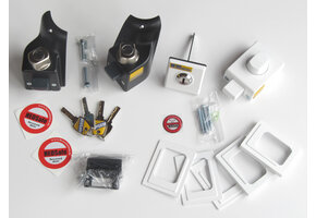 HEOSafe Set Fiat Ducato 250/290 3 Sloten Zwart Wit