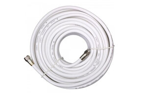 Satellietkabel. Lengte 10 mtr. Met F-stekker.