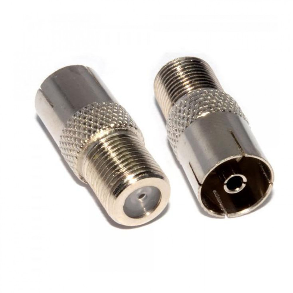 F Connector Male - Coax Female F Connector Male - Coax Female