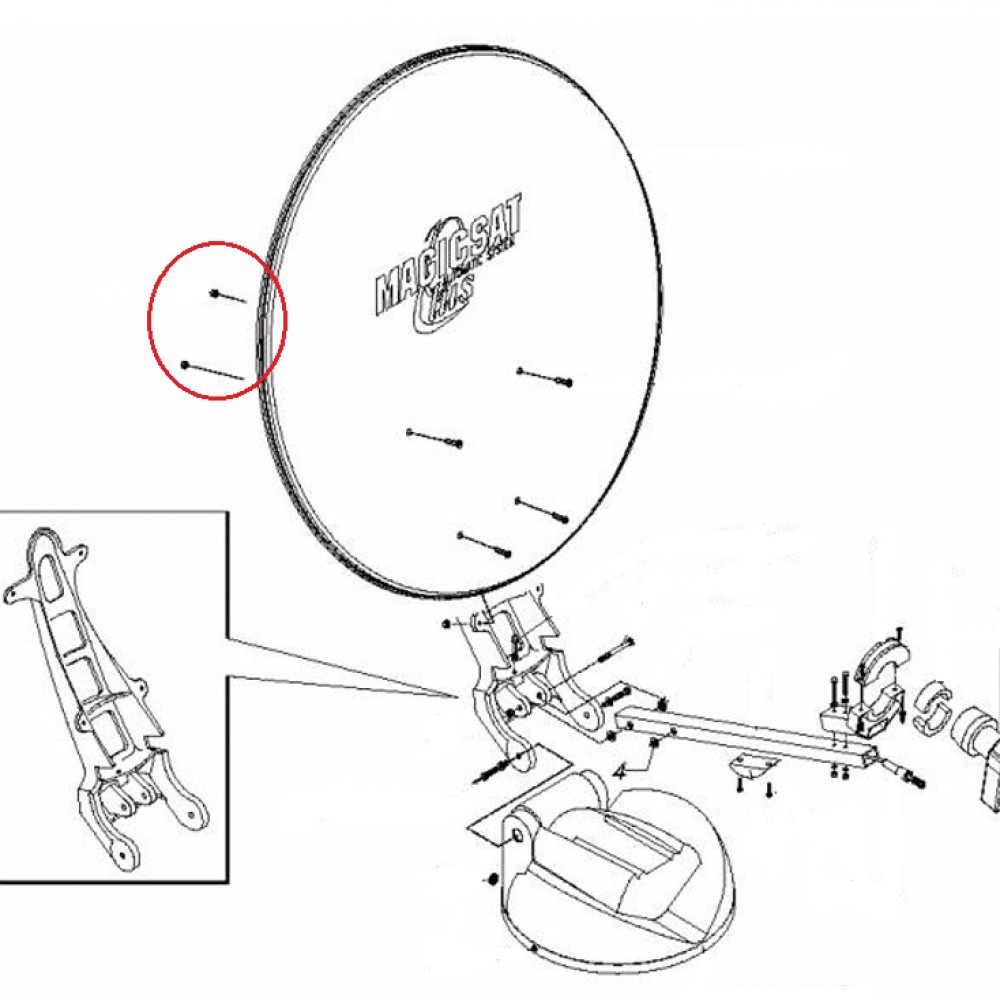 Teleco Zelfborgende moer M6 UNI 7474 nr. 3684 Teleco Zelfborgende moer M6 UNI 7474 nr. 3684