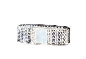 Hella Breedtelicht Rechthoekig Opbouw Wit