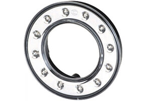 Hella Breedtelicht 12 LEDs Ring Inbouw Wit