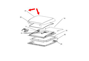 Dometic Mini Heki Dakluikkap