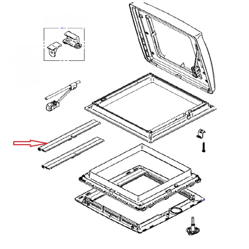 Thule Vent Insectenrollo Thule Vent Insectenrollo