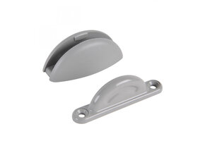 Deurvanger Plopp 2-delig Grijs