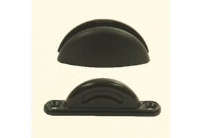 Deurvanger Plopp 2-delig Zwart