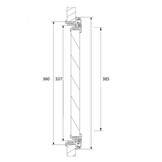 Dometic Serviceluik SK5 36x31cm Wit Dometic Serviceluik SK5 36x31cm Wit
