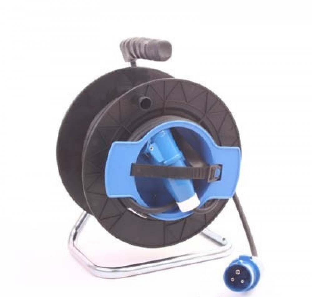 Kabelhaspel 20mtr. CEE neopreen Kabelhaspel 20mtr. CEE neopreen