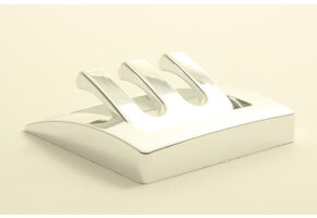 Kapstok 3-Haaks Inklapbaar Hoogglans Chroom