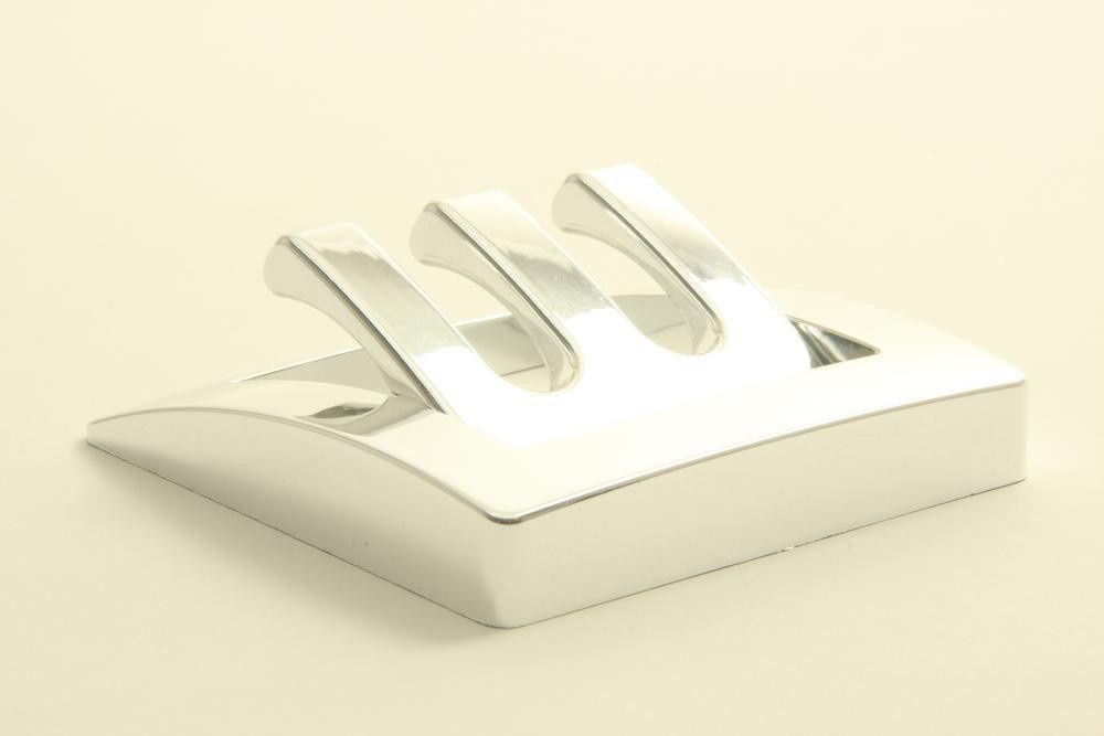 Kapstok 3-Haaks Inklapbaar Hoogglans Chroom Kapstok 3-Haaks Inklapbaar Hoogglans Chroom