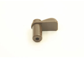 Bladvergrendeling enkel bruin à 2 st.