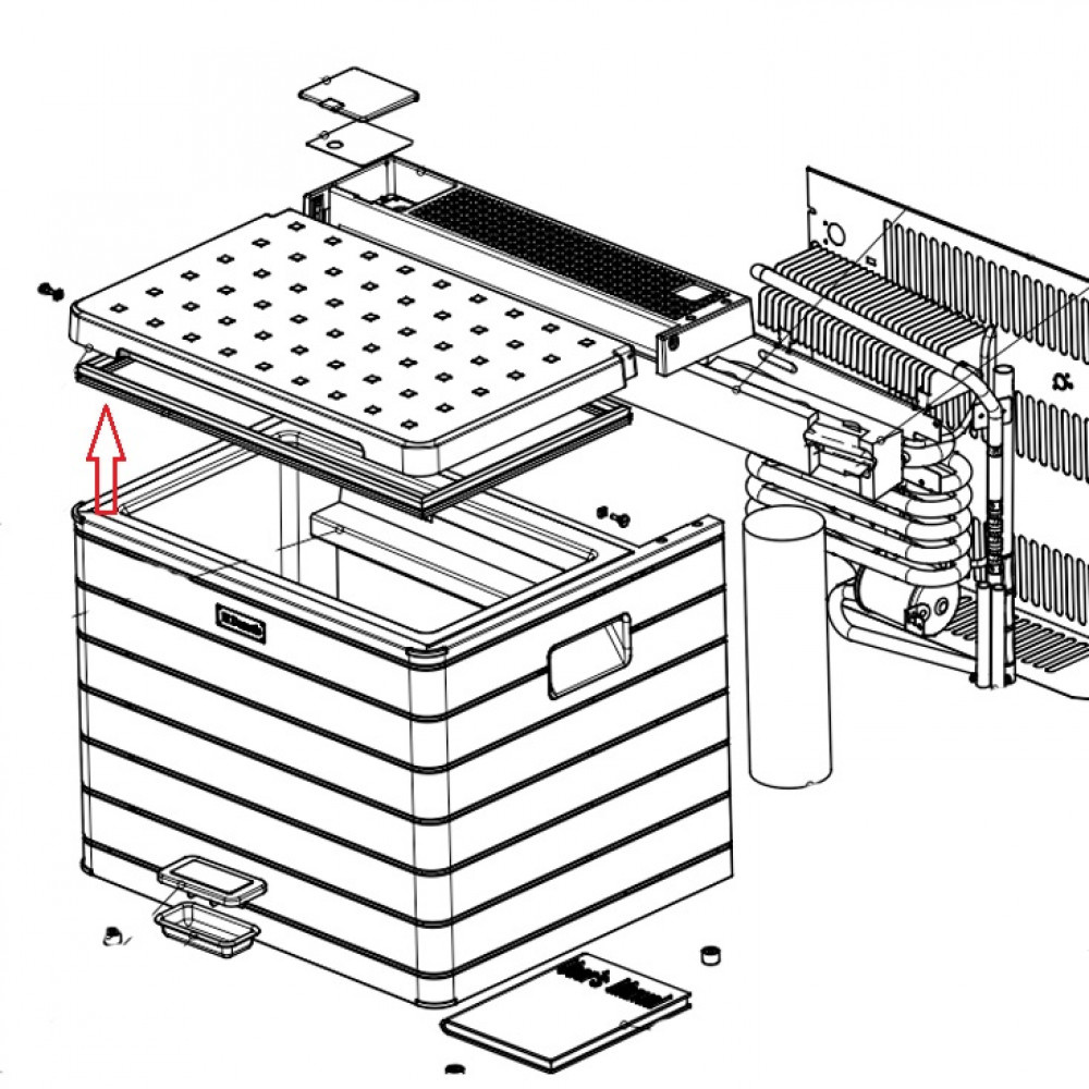 Dometic Rubber tbv Deksel 2922613001 Dometic Rubber tbv Deksel 2922613001