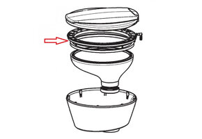 Dometic CT3000/ 4110 Kit Keramische Afdekking