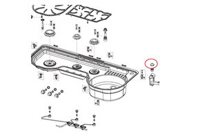 Dometic Montageset Deksel 8st. MO9323