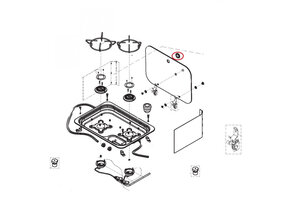 Dometic CE99-DF Beveiligingsring Glasdeksel