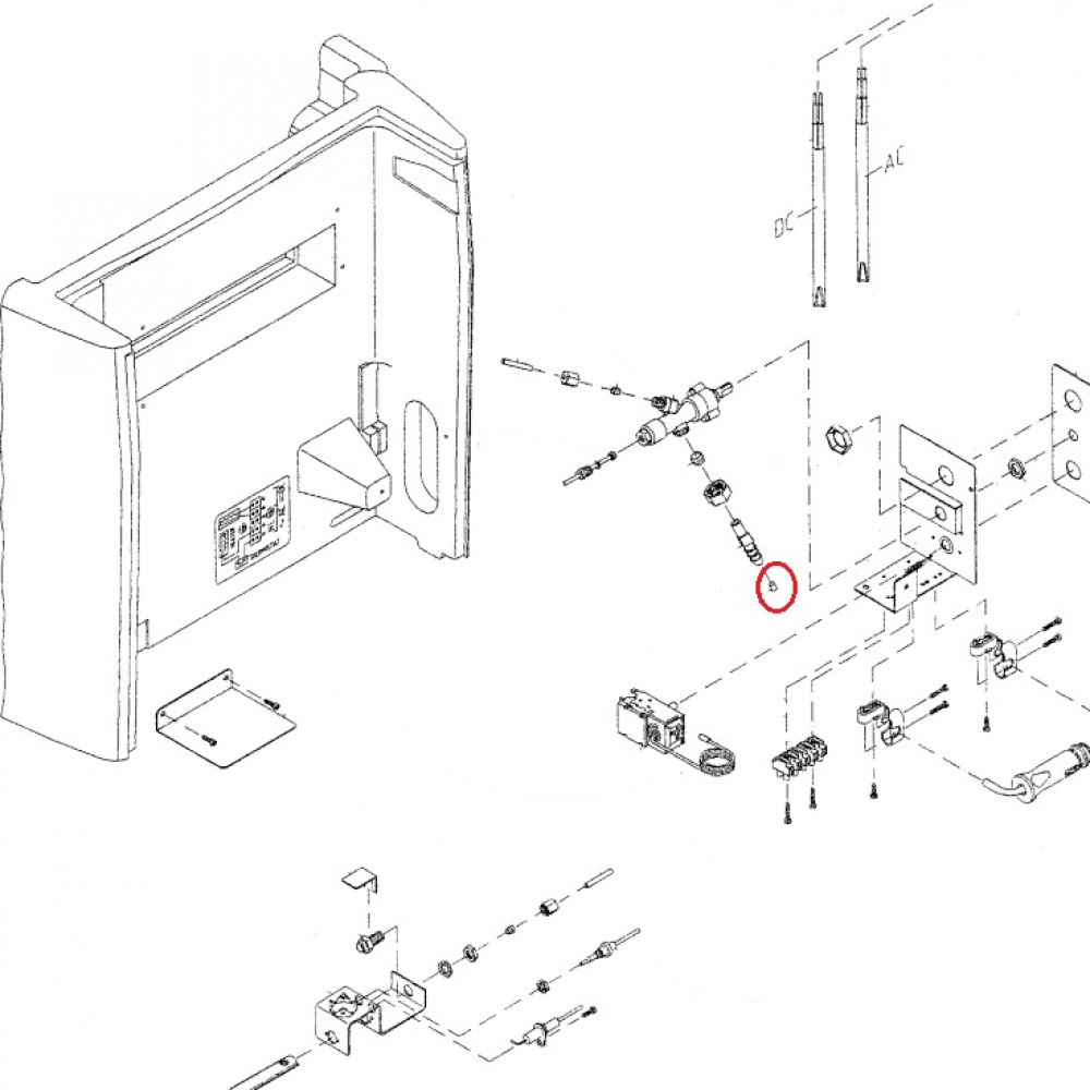 Dometic Filter Gasaansluiting RC1600/2200 Dometic Filter Gasaansluiting RC1600/2200