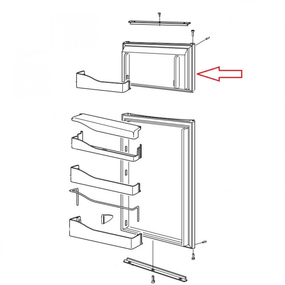 Dometic RM7501 Diepvriezerdeur