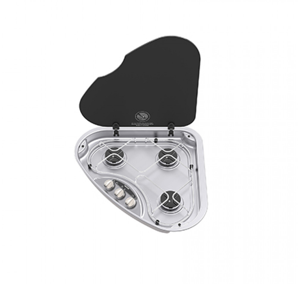 Thetford Kookplaat 3-Pits Basic Line 330 Rechts Thetford Kookplaat 3-Pits Basic Line 330 Rechts