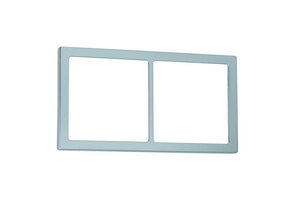 Presto Afdekraam 2-Vaks S-20.000 Chroom Mat