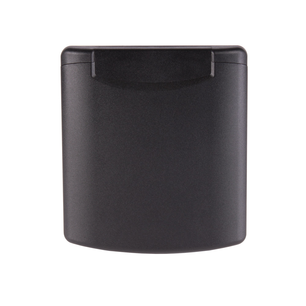 Deksel Inbouwstekkerdoos Design 2014 Zwart Deksel Inbouwstekkerdoos Design 2014 Zwart