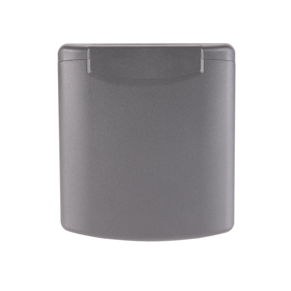 Deksel Inbouwstekkerdoos Design 2014 Antraciet