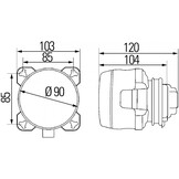 Hella Grootlicht Classic Xenon D2S met Stadslicht Hella Grootlicht Classic Xenon D2S met Stadslicht