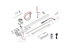 P1 Opzetmotor Noodsleutel