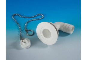 Afvoerplug Haaks 25mm Compleet