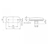 Jokon Zijmarkering SMLR2000 Rechthoekig Inbouw Oranje Jokon Zijmarkering SMLR2000 Rechthoekig Inbouw Oranje